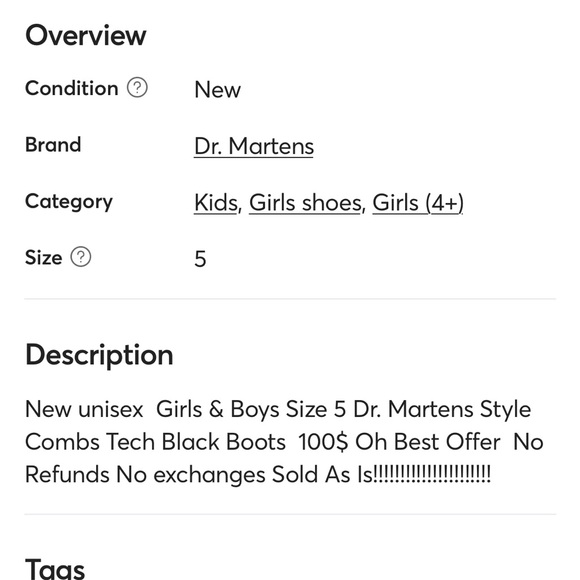 New Boots Dock Martens. - Picture 8 of 14